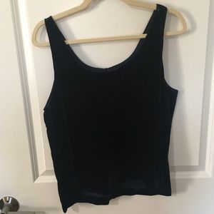 J. Crew Velvet Tank Top